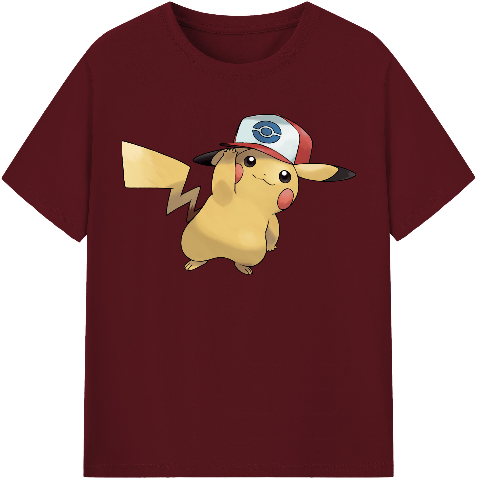 （画像用） ポケットモンスター Pokémon 綿100％半袖Tシャツ（フロントプリント）